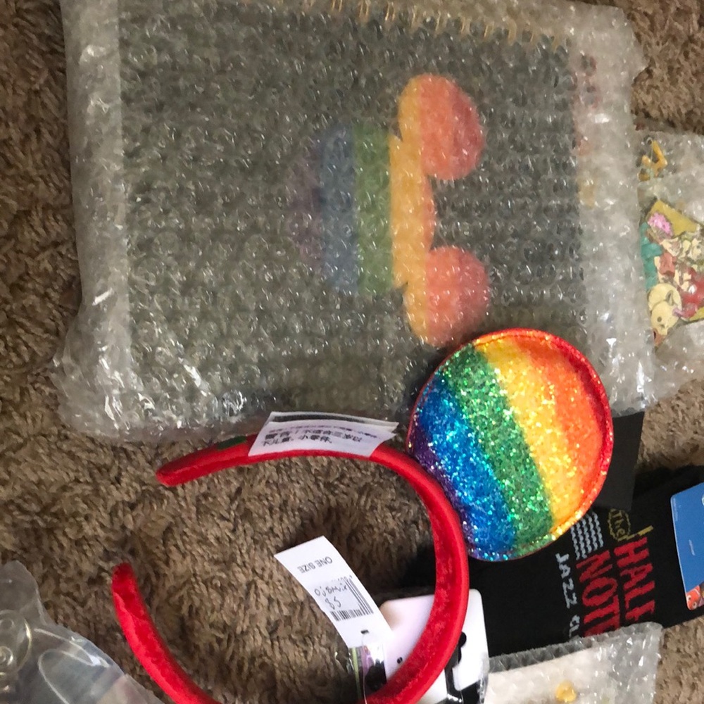 Disney PRIDE MICKEY EARS & PRIDE JOURNAL